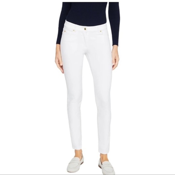 J. McLaughlin Denim - J.MCLAUGHLIN white skinny jeans